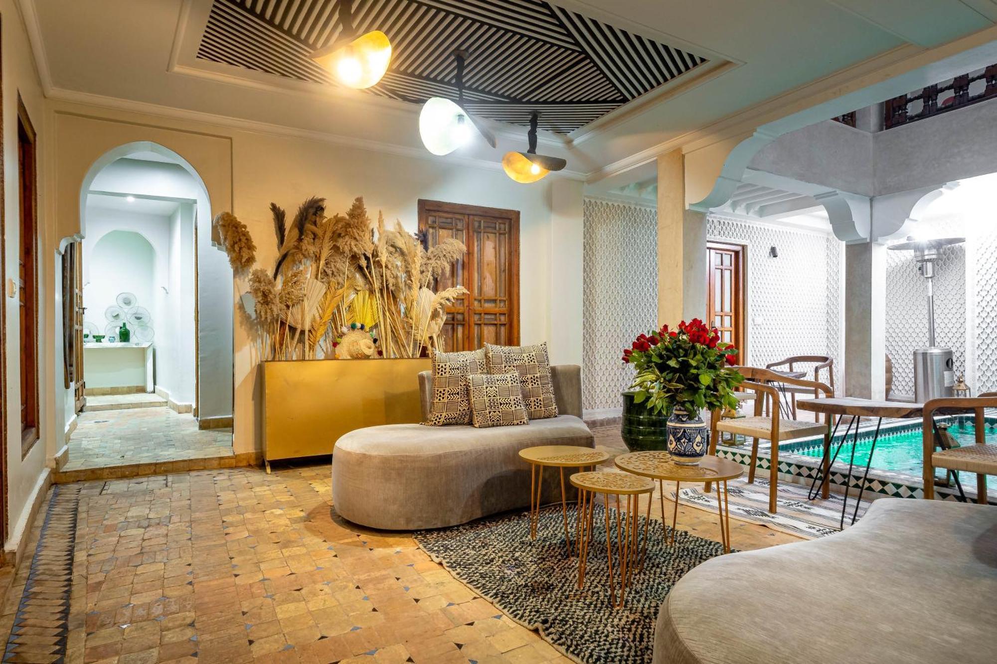 Riad La Croix Berbere Deluxe Марракеш Экстерьер фото