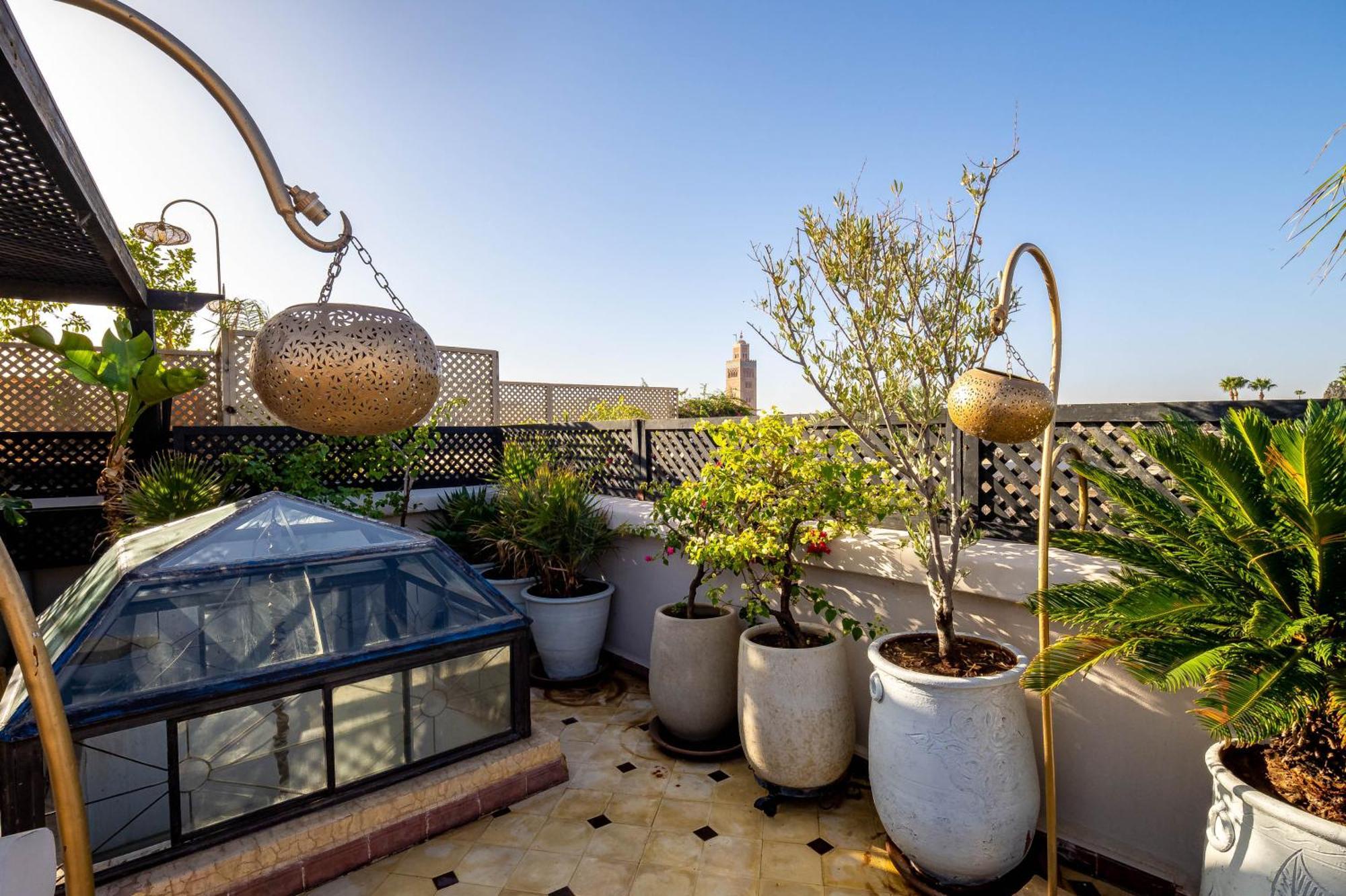Riad La Croix Berbere Deluxe Марракеш Экстерьер фото
